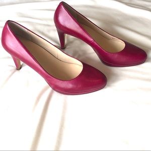 Cole Haan Berry Leather Heels
